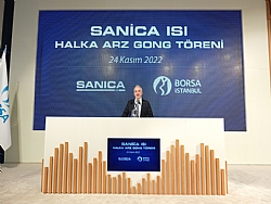 BORSA İSTANBUL'DA GONG SANİCA ISI İÇİN ÇALDI
